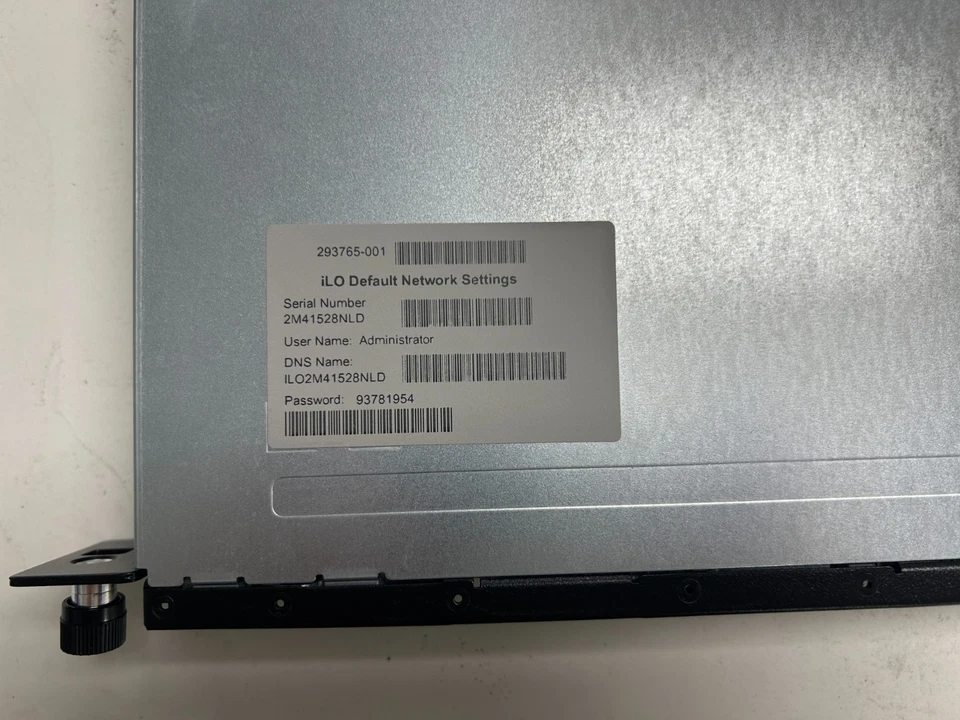 HP PROLIANT DL160 GEN9 2X - E5-2609v3 1.90GHz 32GB RAM No HDD Rack Server - Image 3 of 4