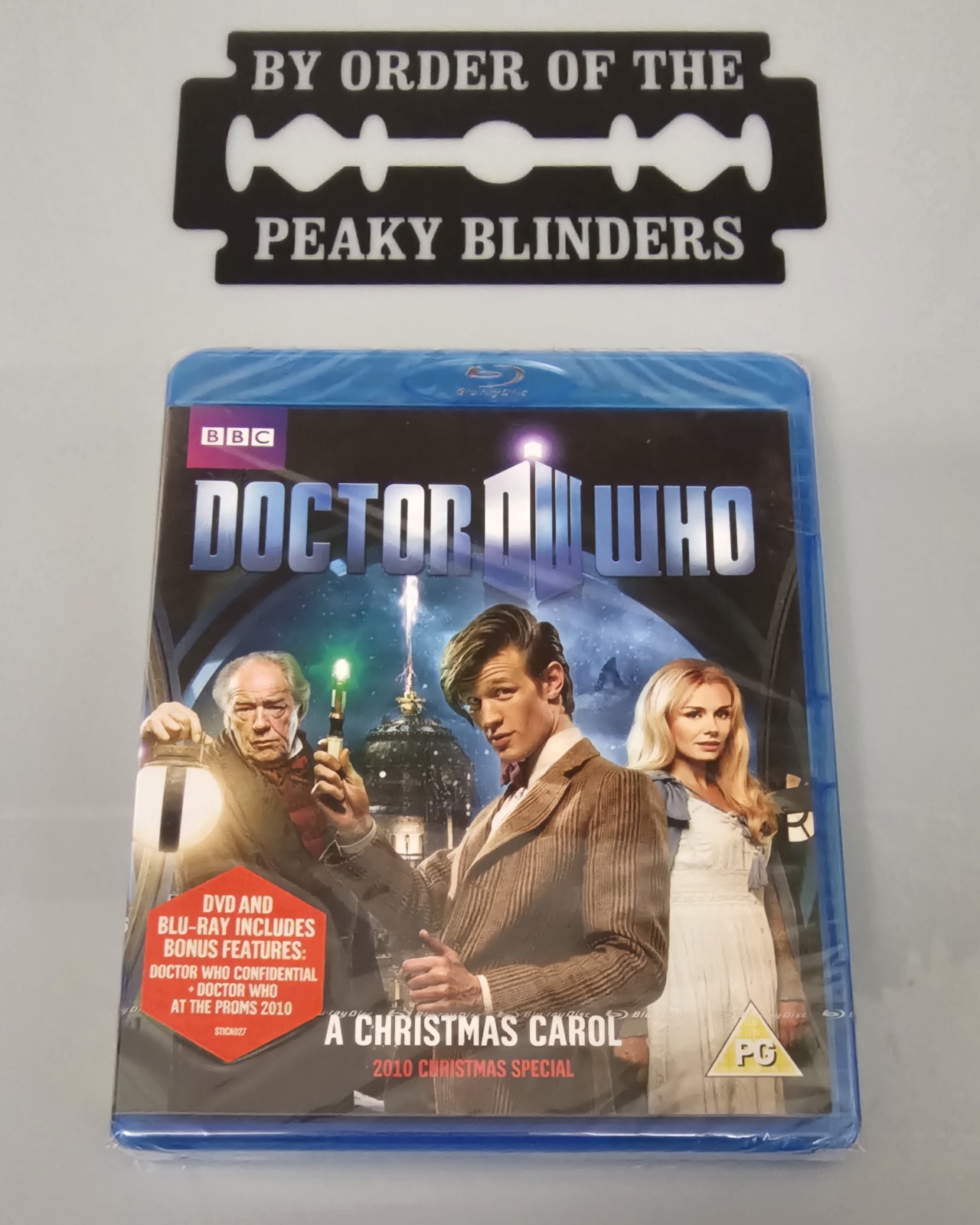 DOCTOR WHO A CHRISTMAS CAROL BLU-RAY