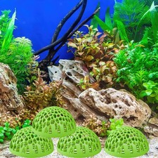 4x Fish Tank Cave Shelter Creative Aquarium Hideout Cave for Shrimp Reptiles