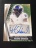 2022 Sage High Series GOLD Rookie Rashid Shaheed Auto SP #d 69/100 Rare Seahawks