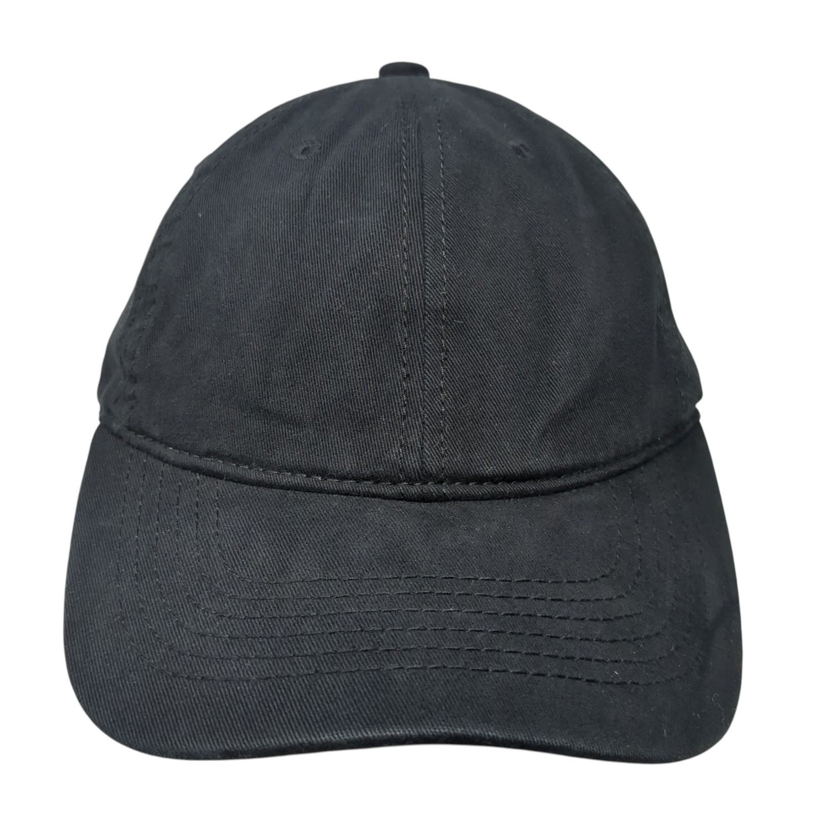 Unbranded Slideback Hat Black Solid One Size Casu… - image 1