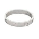 CARTIER - Love - Bague / Alliance en platine