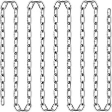 Grade 30 Chain 3/16 Inch by 100Ft Length Grade 30 Proof Coil Chain Zinc Plated