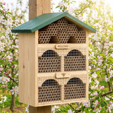 200 Pack Mason Bee House Tubes, 6 Inch Long X 5/16 Inch Diameter Cardboard Nesti