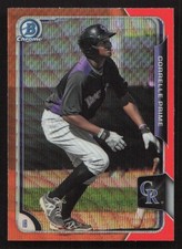 2015 Bowman Chrome Correlle Prime Prospects Orange Wave Refractor #BCP210 Card