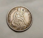 Seated Liberty Dime 1883 ( High Grade  )