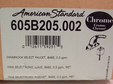 American Standard 605B.205.002 Deck Mounted Electronic Bathroom Faucet in Chrome