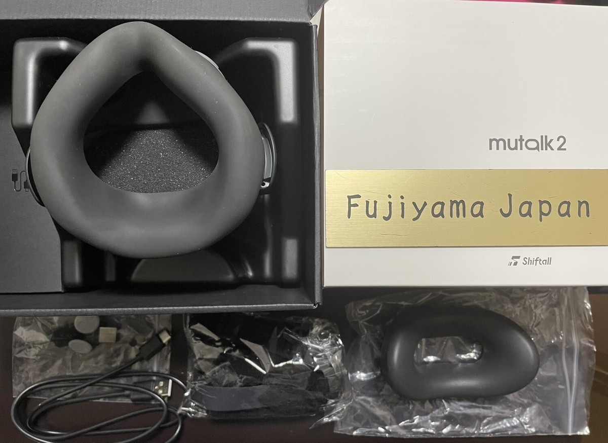 ヘッドホン mutalk 2 mutalk 2 ヘッドセット ブラック 付属品完備 mutalk 2 【公式通販】