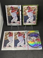 Jonathan India 5 RC Lot 2020 Bowman Reds Prospect. Chrome,Camo, 2 Base BP-73