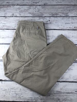 Carhartt Rugged Work Pants Mens Khaki Cotton Relaxed Fit