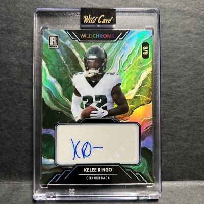 2023 Wild Card Wildchrome Kelee Ringo Wild Marble Green Color match RC 6/6