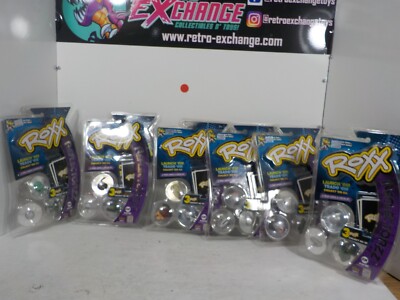 N A312 Imperial Toy Roxx Reflectorzz Pogs 3 Trixx Cards & Checklist 3D Lot of 6
