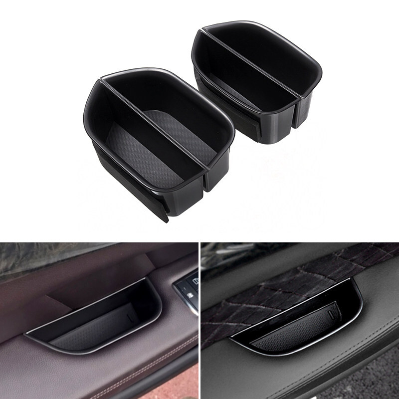4pcs Door Armrest Storage Box Organizer For Mercedes Benz CLS