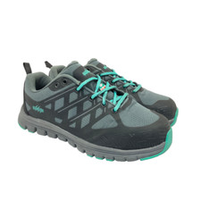 AGGRESSOR Women's Steel Toe Steel Plate Safety Work Shoes 1501 Grey/Black 8M