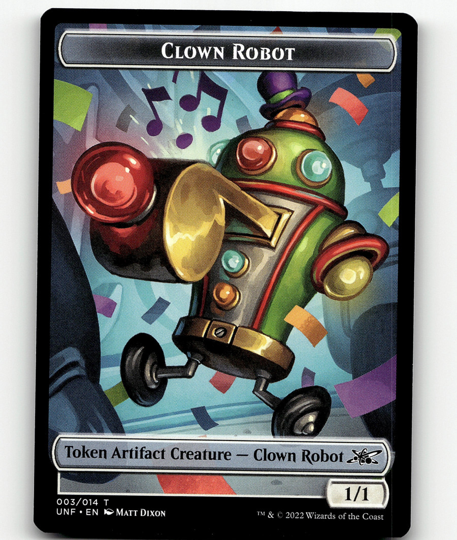 Clown Robot Token (003) Unfinity Regular for sale online | eBay