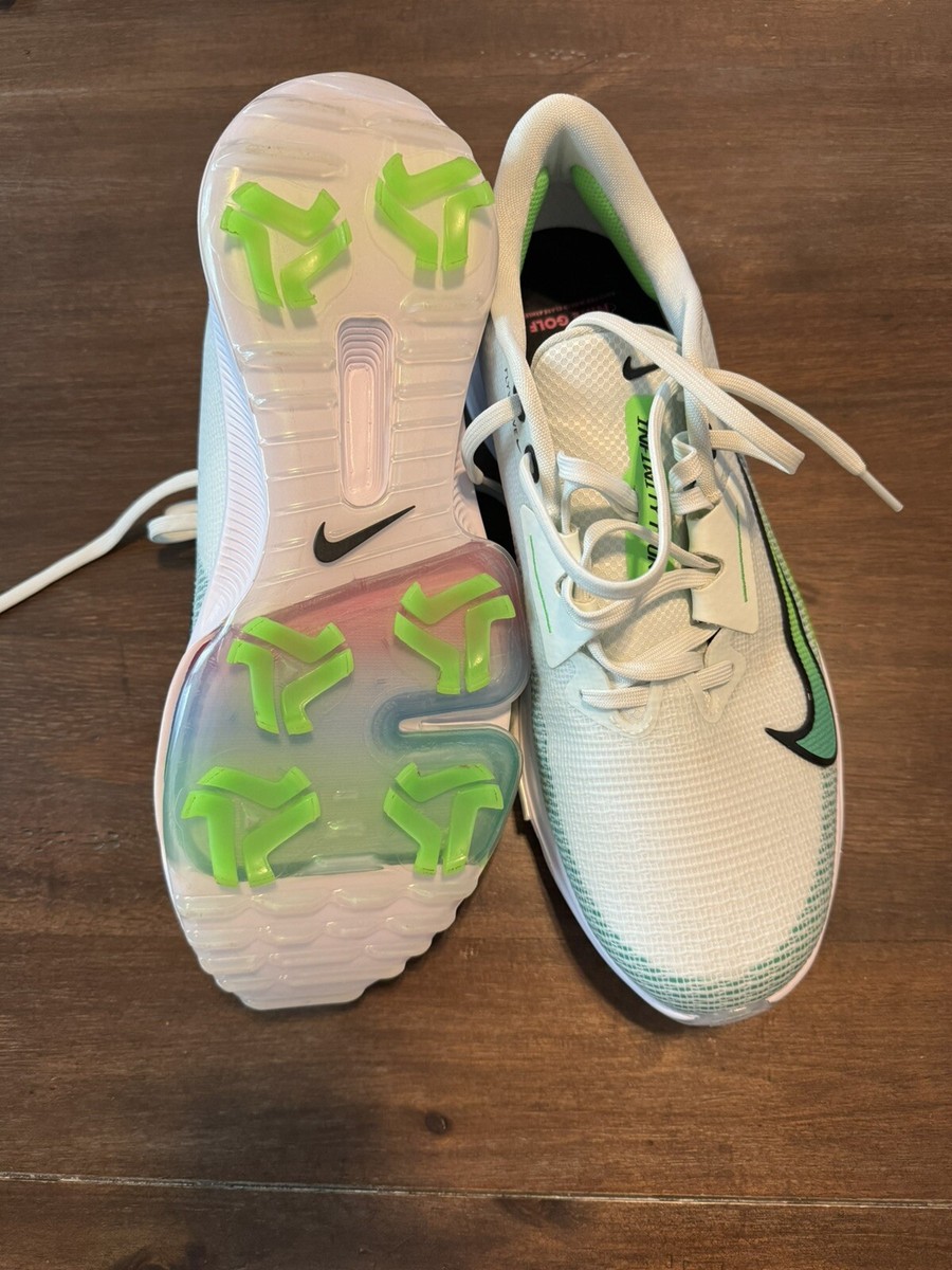 Nike Air Zoom Infinity Tour 2 Golf Shoes Green And White