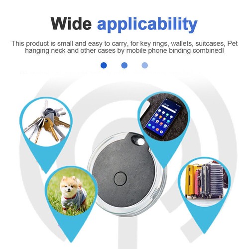 BT4.0 Mini GPS Tracker Auto Fahrzeug Kinder Hunde Echtzeit-Tracking Wasserdicht - Bild 5 von 16