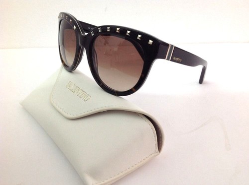 VALENTINO OCCHIALE da sole prezzo € 260,00 mod 659 marrone Rotondo Borchie  Oro | eBay