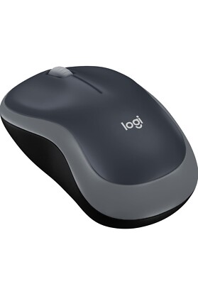 Logitech M185 Kabellose Maus, 2,4 GHz mit USB-Mini-Empfänger, 12 Monate Akku 