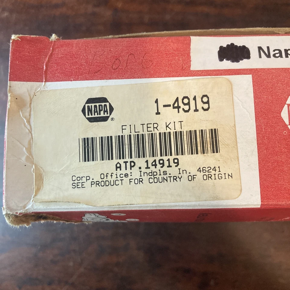 Napa комплект фильтров автоматической коробки передач 1-4919 новый - Изображение 2 из 4