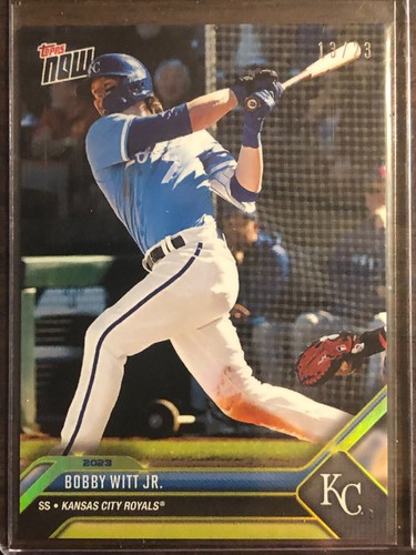 2023 Topps Now OD-91 Bobby Witt, Jr.