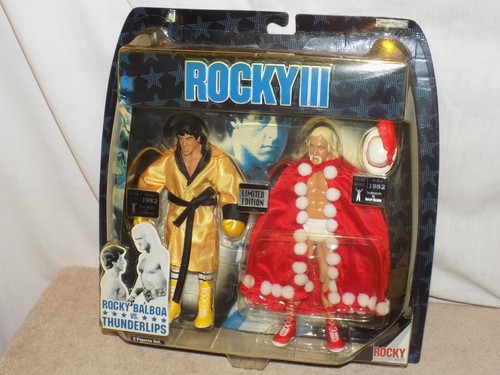 Rocky Balboa vs Thunderlips Jakks Action Figure Limited Edition Carded 2-Pack