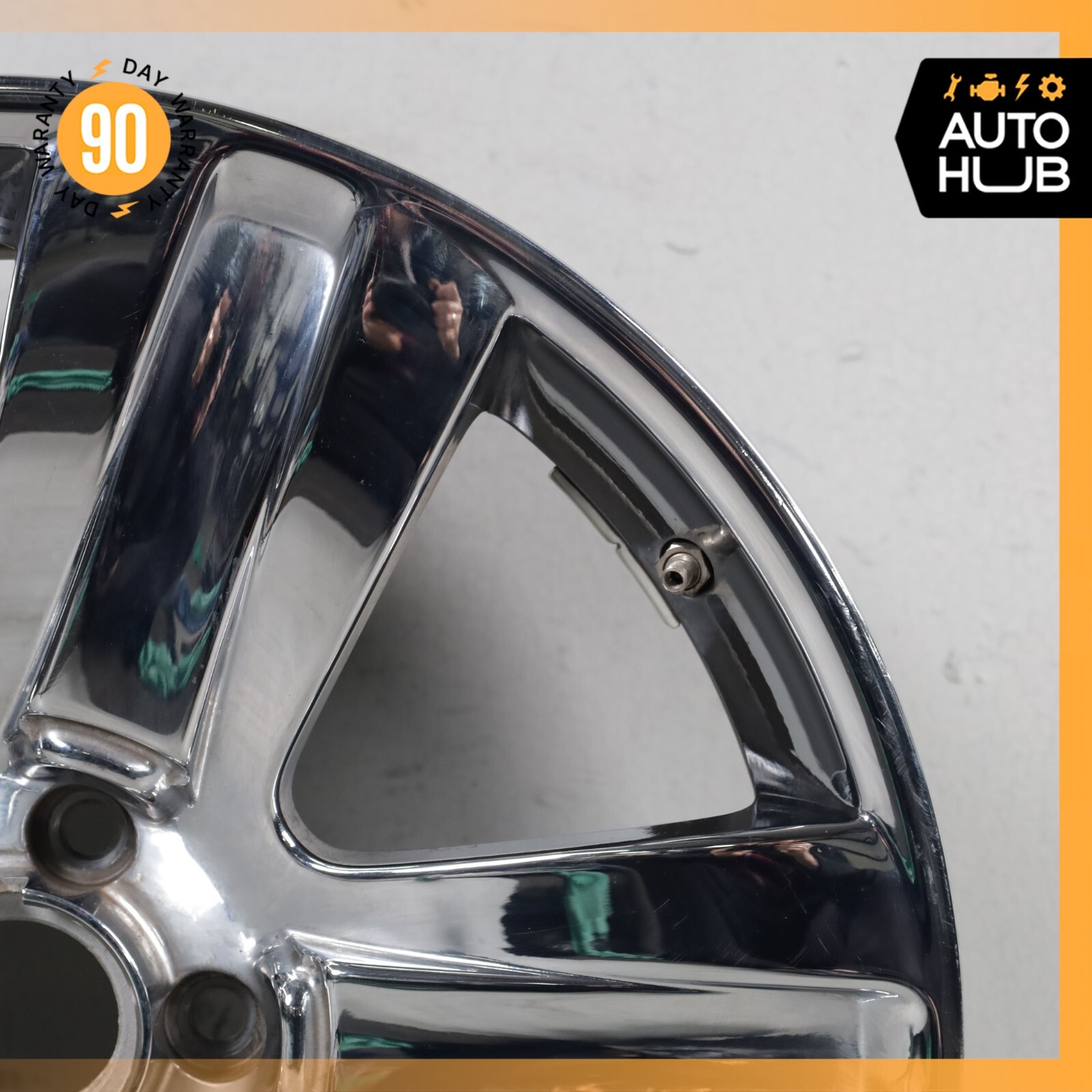 Bentley Continental GT GTC 9 x 19 19" Wheel Rim Chrome 3W0601025AC OEM