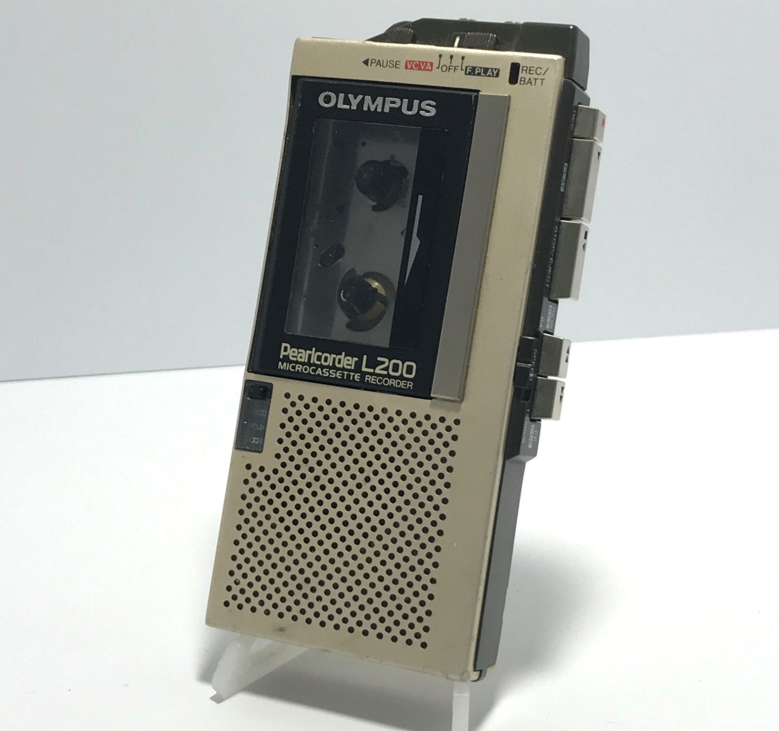 Olympus L200 Pearlcorder Microcassette Voice Recorder (504544) eBay