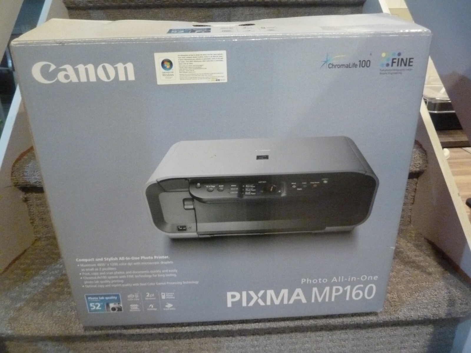 Canon PIXMA MP160 AllInOne Inkjet Printer print copy scan all in 1