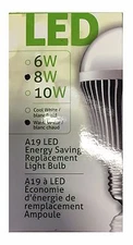 A19 LED Energy Saving Light Bulb Globe Lamp Warm White 9/12/15/20/25W 110V 220V