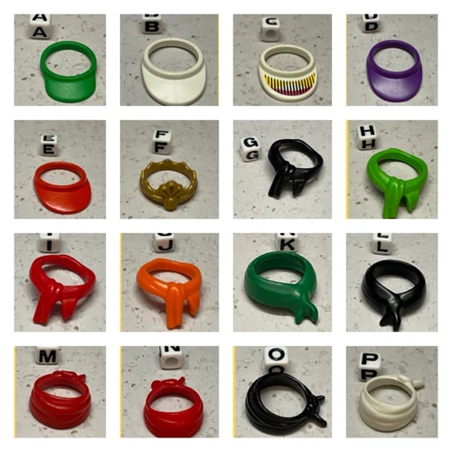 Playmobil Hats Sun Visor Headband Bandana Bald Head Hat W/ Tail Fur Pointed Golf