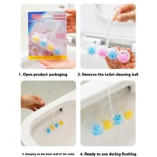 Toilet Hanging Cleaning Ball Removes Urine Scale Deodorant Decontamination' L3X6