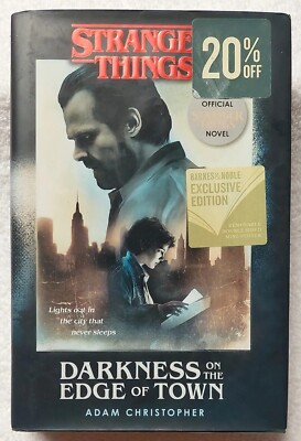 Stranger Things: Darkness on the Edge of Town - Adam Christopher Del Rey 1St. Ed