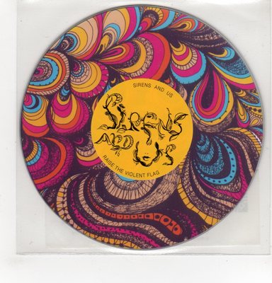 (GH204) Sirens And Us, Raise The Vlolent Flag - 2010 DJ CD