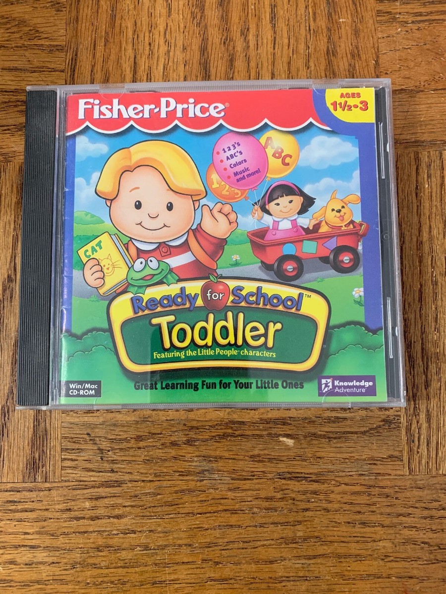 Fisher Price Ready For School Toddler CD Rom Game | eBay
