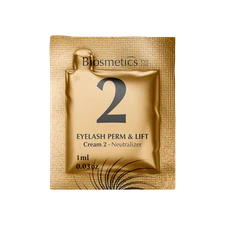 Biosmetics Intensive Lash and Brow Perm & Lift Cream 2 – Neutralizer  -1 sachet
