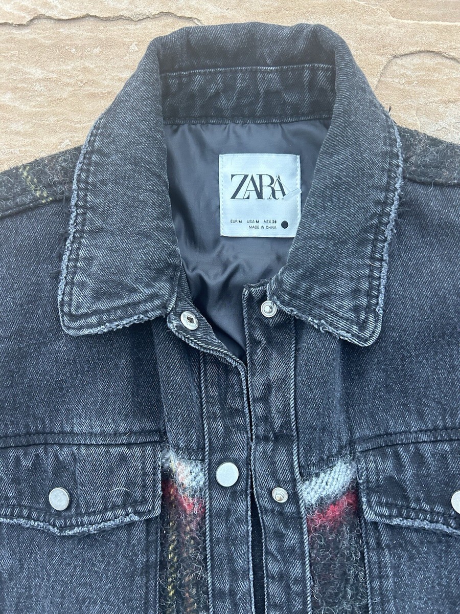 ZARA Contrast Denim Jacket Shacket - worn on station 19