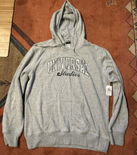 Universal Studios Grey/Silver Hooded Sweatshirt sz XL- NWT
