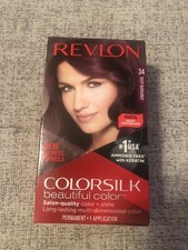 Revlon ColorSilk Beautiful Color  Hair Color - 34 Deep Burgundy