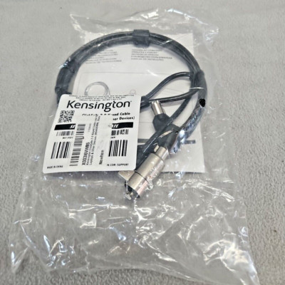 New Kensington Clicksafe 2.0 Keyed Cable Lock (4s6)