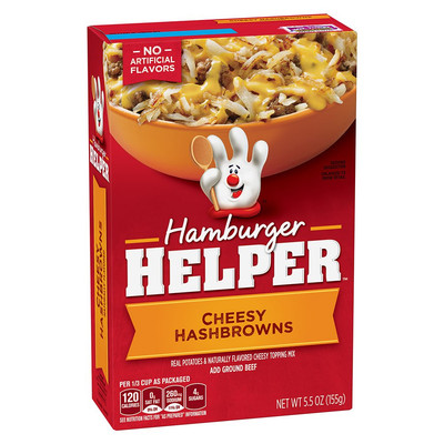 Hamburger Helper Cheesy Hashbrowns 5.5 Oz Boxes Pack of 12