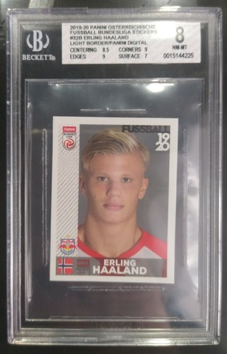 RARE ROOKIE HAALAND RED BULL SALZBURG NEW 2019 2020 PANINI FOOTBALL NM-MINT #32