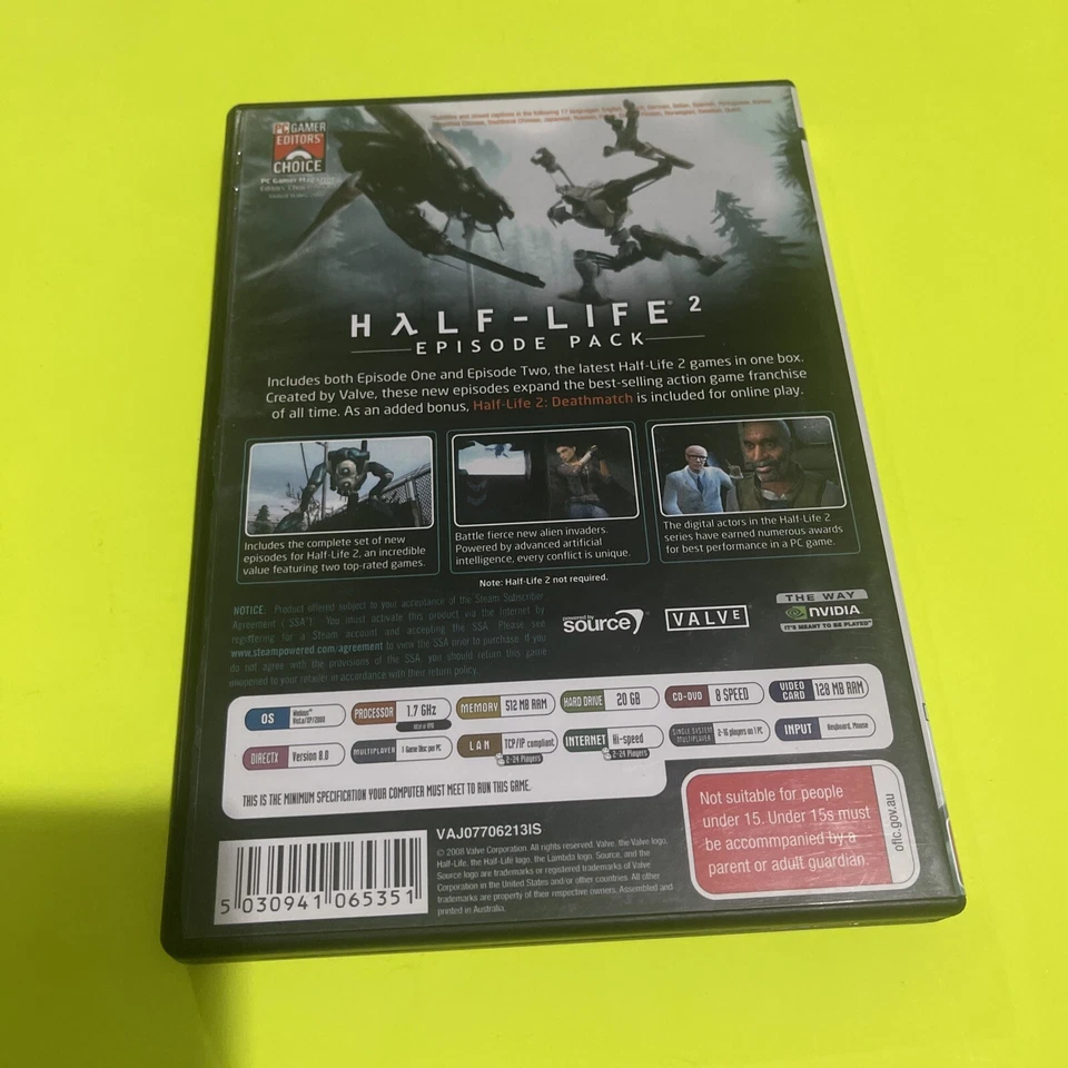 Half Life 2 Episode Pack - Episodes 1 + 2 PC GAME - Image 2 of 3