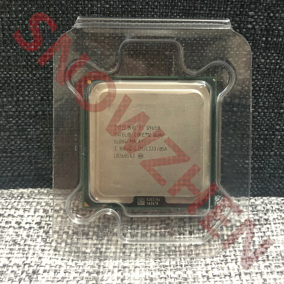 Intel Core 2 Quad Q9400 Q9450 Q9500 Q9505 Q9550 Q9650 CPU Quad Core Processor - Image 3 of 3