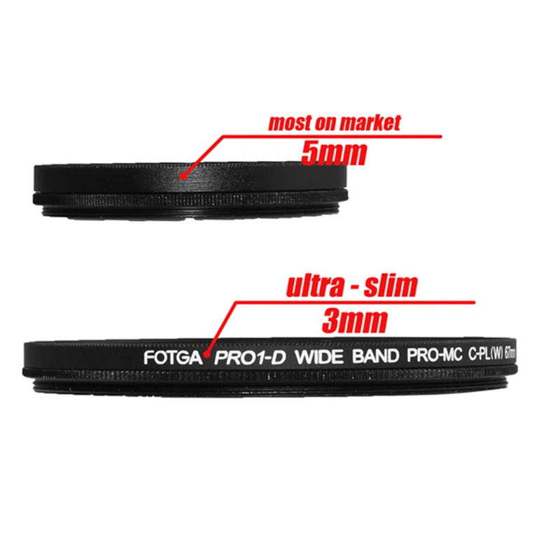 FOTGA Circular Polarizing Optical Glas 40.5mm PRO1-D MC CPL Filter For DSLR/SLR  - Image 2 of 4