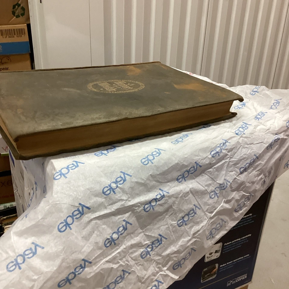 HARPER'S WEEKLY VOL.28  1884 LEATHER BOUND BOOK.  896 Pgs Entire Year. Free Ship - Image 3 of 4