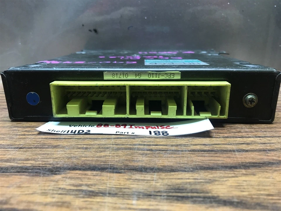 8944580020 Isuzu Impulse 1988-1989 Unidad de control del motor Módulo ECU 188 14D2 B2 Foto 3 de 4
