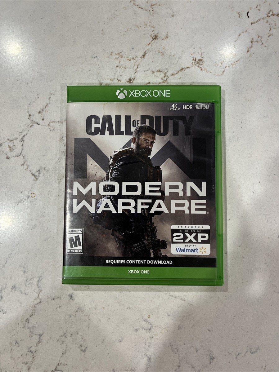 Call of Duty Modern Warfare Xbox One 2019 Video Game Used Action