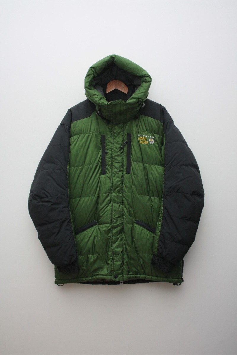 Mountain Hardwear Green Puffer Down Jacket Medium Men's | eBay
