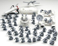 NASA Space Astronaut 42 Figures Set with Rovers, Shuttle and Capsule Vtg Toys